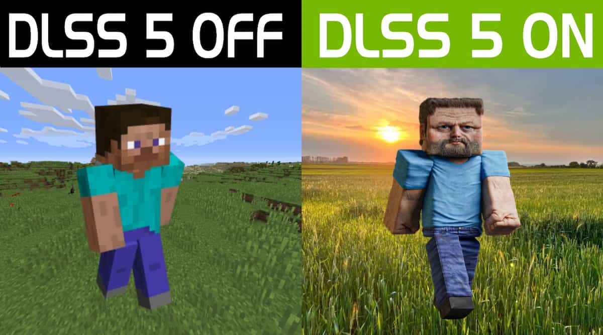 DLSS 5 Off / DLSS 5 On
